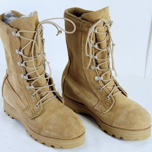 Mens SZ 8D ICWT Tan Military Boots